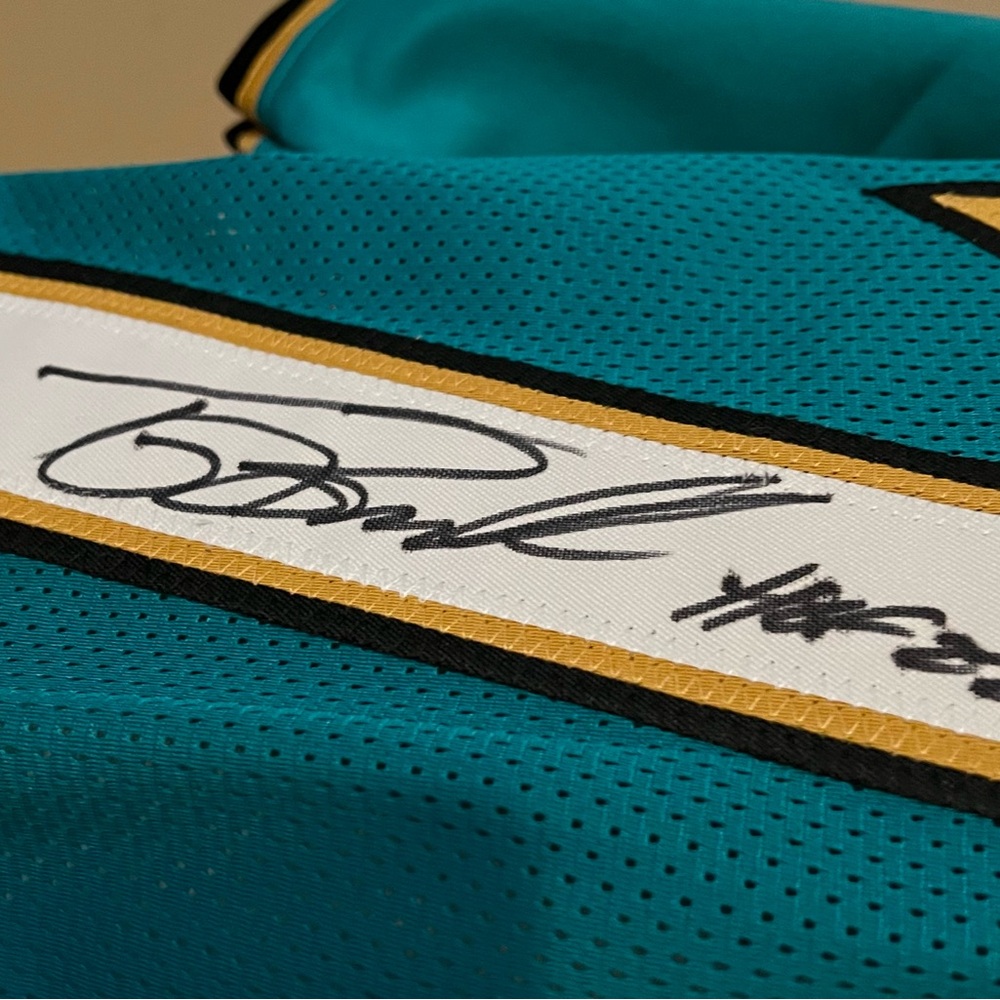 Tony Boselli HOF Autographed/Signed Jersey Beckett COA Jacksonville Jaguars XL - Picture 5 of 11